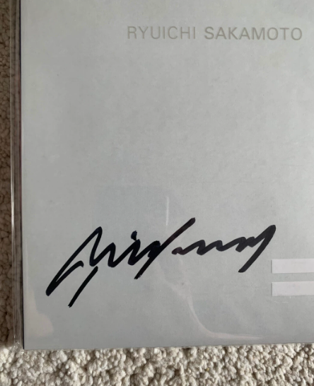 Ryuichi Sakamoto + Taylor Deupree – Live In London Limited Signed 2LP Vinyl Set
