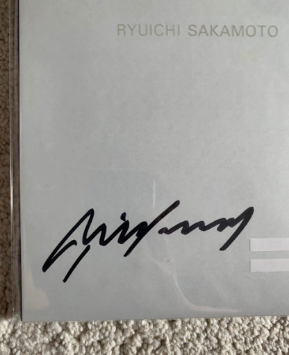 Ryuichi Sakamoto + Taylor Deupree – Live In London Limited Signed 2LP Vinyl Set