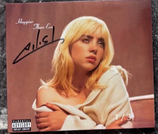 Billie Eilish – Signed CD Exclusive Colored Vinyl Collection