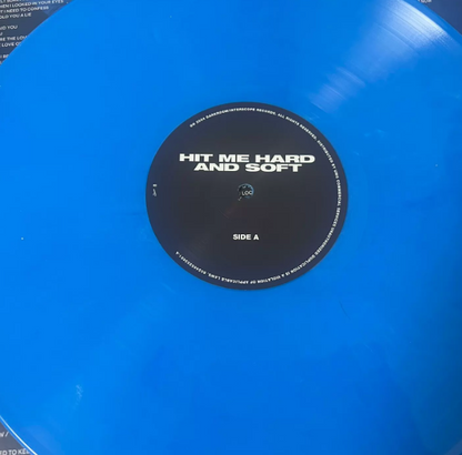 Billie Eilish – Hit Me Hard And Soft Signed Blue Vinyl LP
