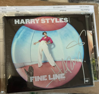 Harry Styles – Fine Line Silver Signed CD