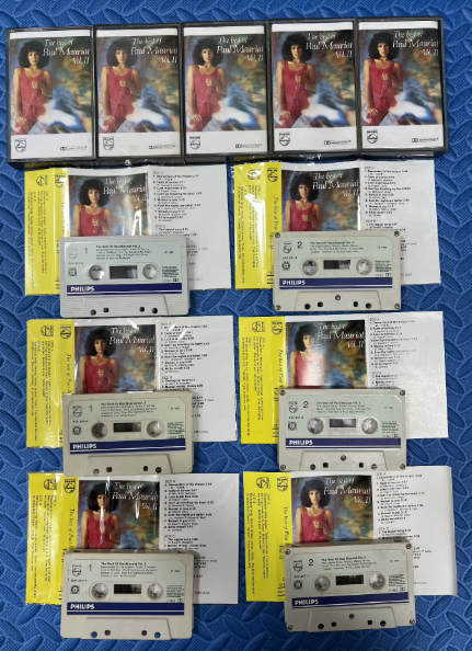 Best Of Paul Mauriat Vol.1~8 PolyGram HK Import Cassette Tapes