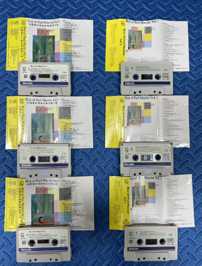 Best Of Paul Mauriat Vol.1~8 PolyGram HK Import Cassette Tapes