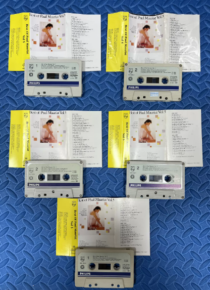 Best Of Paul Mauriat Vol.1~8 PolyGram HK Import Cassette Tapes