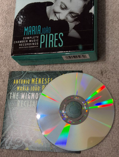 Maria João Pires Complete Solo, Concerto & Chamber Music Recordings 3 Box Set 37CD Germany EDC Press
