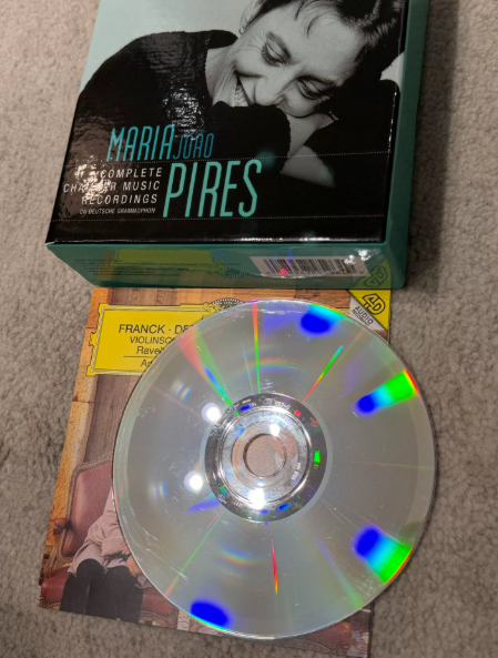 Maria João Pires Complete Solo, Concerto & Chamber Music Recordings 3 Box Set 37CD Germany EDC Press