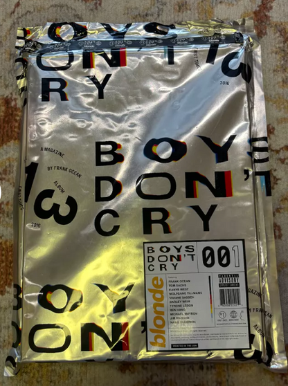 Frank Ocean – Boys Don't Cry Magazine Issue 001 + CD (2016 Original)