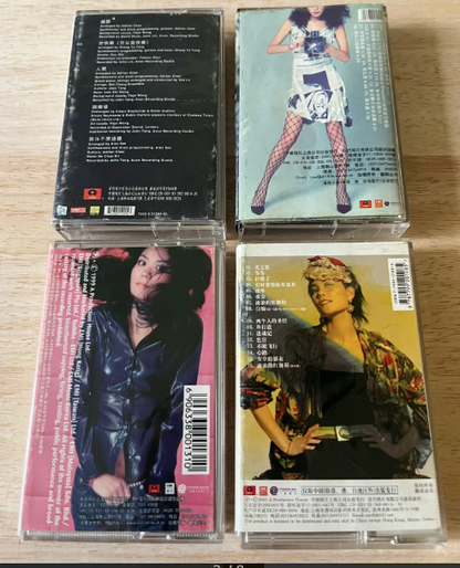 王菲 – 王菲 / 唱遊 / 寓言 / 只愛陌生人 Official Cassette