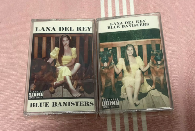 Lana Del Rey – Blue Banisters Cassette Album Red Translucent + Brown Cassette Set