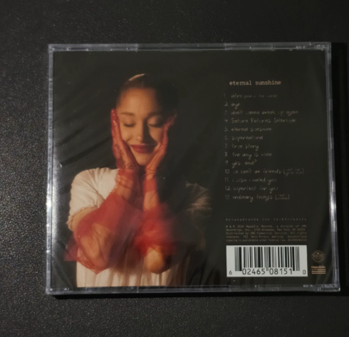 Ariana Grande – Eternal Sunshine Hand-Signed CD