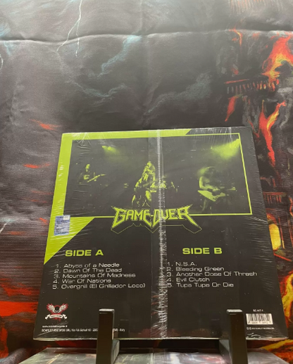Game Over – For Humanity Green Transparent Color Vinyl LP