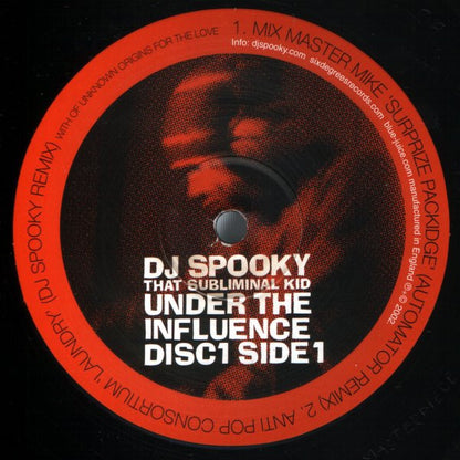 DJ Spooky That Subliminal Kid* : Under The Influence (2x12", Ltd)