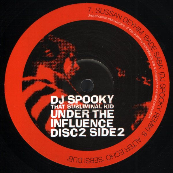 DJ Spooky That Subliminal Kid* : Under The Influence (2x12", Ltd)
