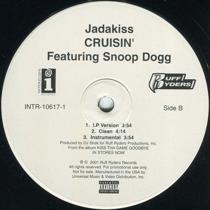 Jadakiss : Keep Ya Head Up (12", Promo)