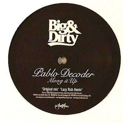 Pablo Decoder / Taped & Havin Zagross : Moog It Up / Tricky Nation / U.N.C.L.E. (12")