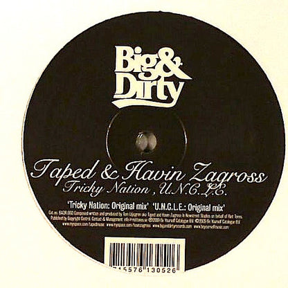 Pablo Decoder / Taped & Havin Zagross : Moog It Up / Tricky Nation / U.N.C.L.E. (12")