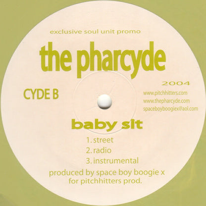 The Pharcyde : Skammin' / Baby Sit (12", Ltd, Promo, Gre)