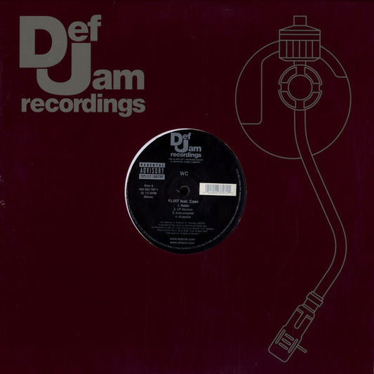 WC : Flirt / Throw Ya Hood Up (12")