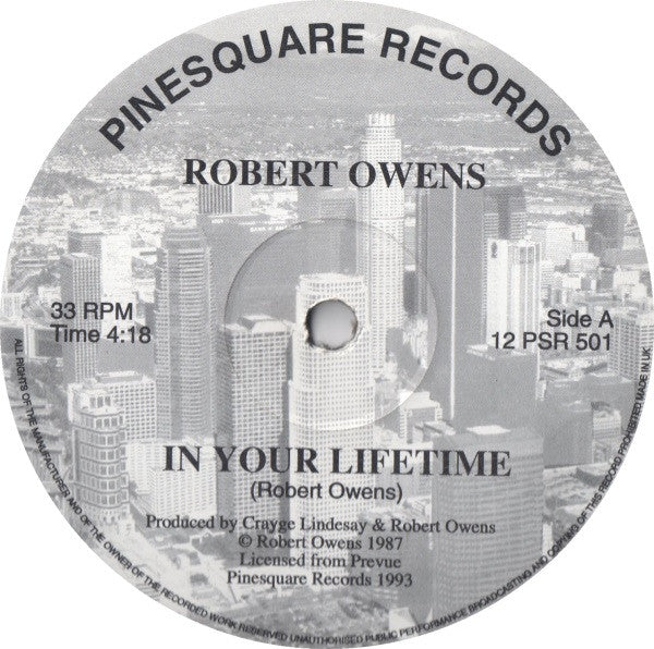 Robert Owens (2) / David McClendon / Reign (17) : In Your Lifetime / Paradise / Let Me (12", Comp)