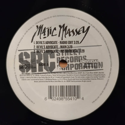 Majic Massey : Devil's Advocate / I Got That (12", Promo)