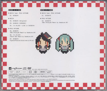 Becca (7) Feat. 初音ミク* : Shibuya (CD, Single + DVD-V)