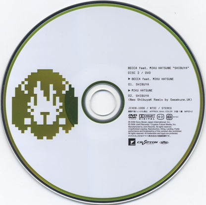 Becca (7) Feat. 初音ミク* : Shibuya (CD, Single + DVD-V)