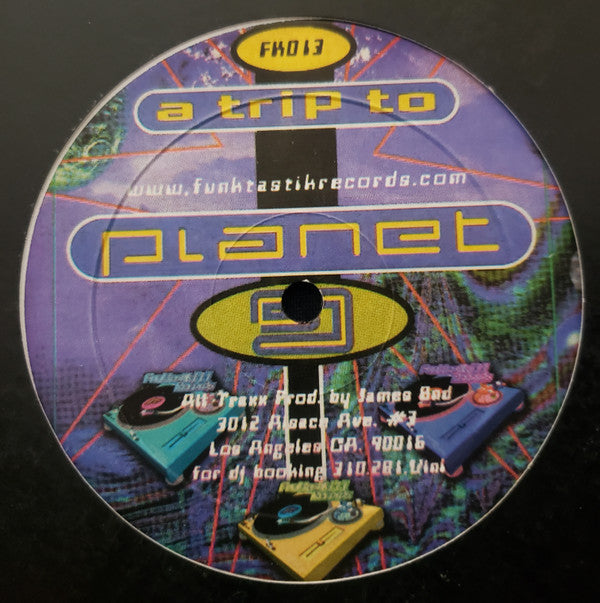 DJ James BND : A Trip To Planet 9 (12")