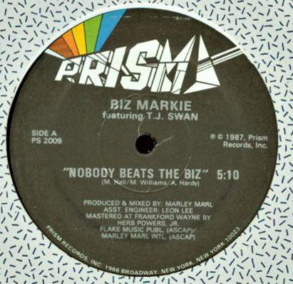 Biz Markie Featuring TJ Swan : Nobody Beats The Biz (12")