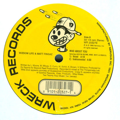 Wizdom Life & Matt Fingaz : Fruits Of Labor In The Sunshine (12")