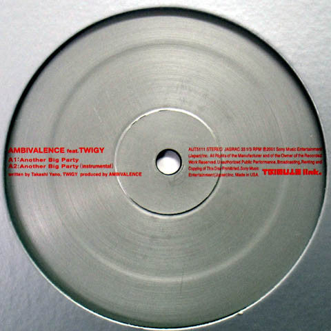 Ambivalence Feat. Twigy / Suiken Feat. Numb (2) : Another Big Party / Think One (Think Twice) (Numb Remix) (12")