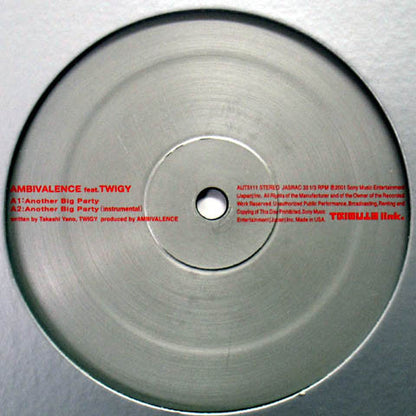 Ambivalence Feat. Twigy / Suiken Feat. Numb (2) : Another Big Party / Think One (Think Twice) (Numb Remix) (12")