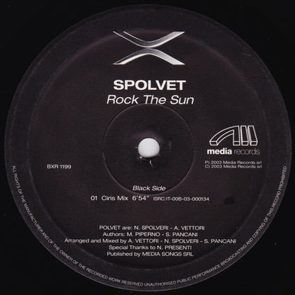 Spolvet : Rock The Sun (12")