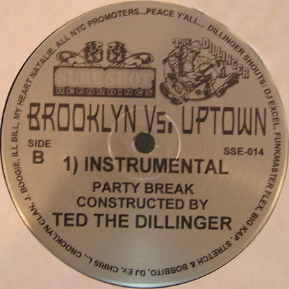 Ted The Dillinger : Brooklyn Vs. Uptown (12")