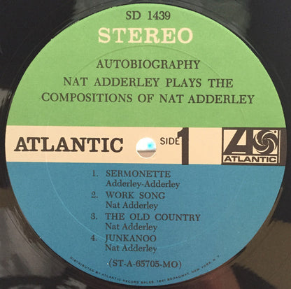 Nat Adderley : Autobiography (LP, MO )