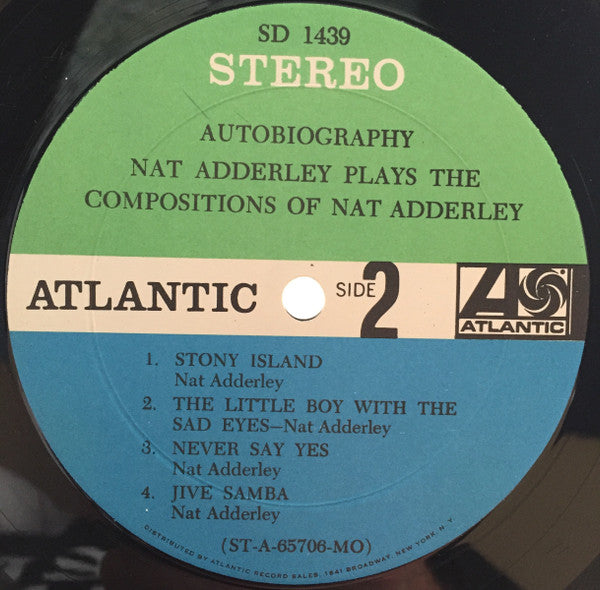 Nat Adderley : Autobiography (LP, MO )