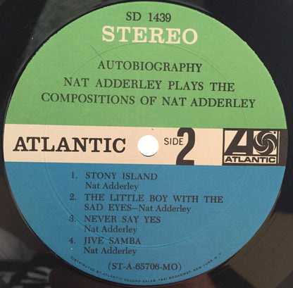 Nat Adderley : Autobiography (LP, MO )