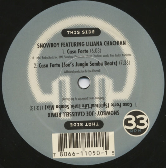 Snowboy Featuring Liliana Chachian : The New Latinaires #6 (12", Ltd)