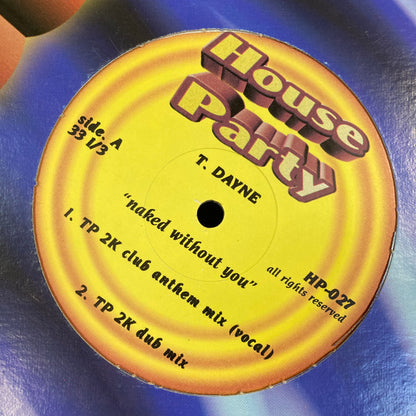 Taylor Dayne / Santana : Naked Without You / Smooth (12", Unofficial)