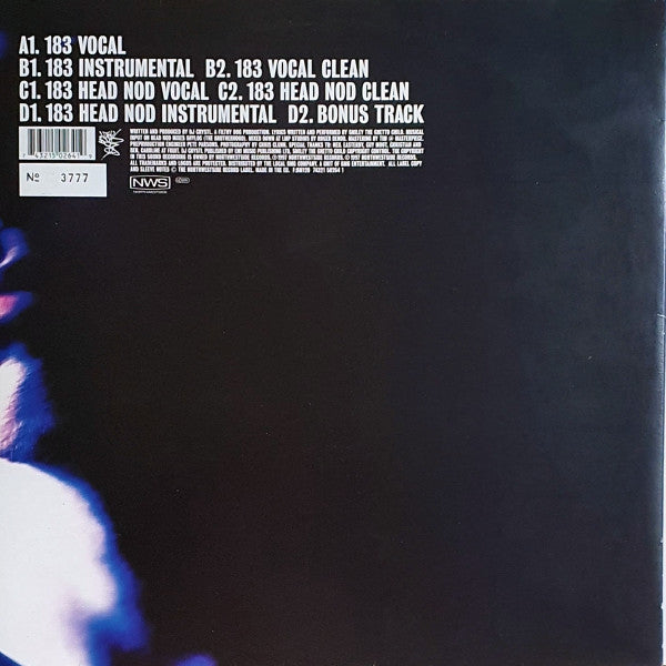 DJ Crystl Featuring Smiley The Ghetto Child : 183 (2x12", Ltd)