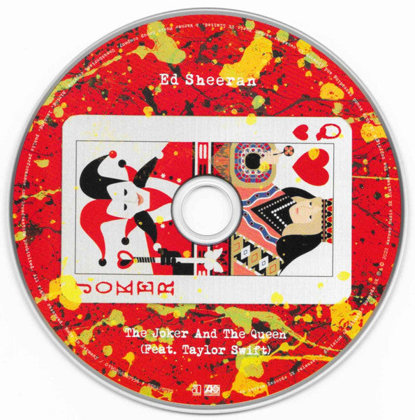 Ed Sheeran Feat. Taylor Swift : The Joker And The Queen (CD, Single, Ltd)