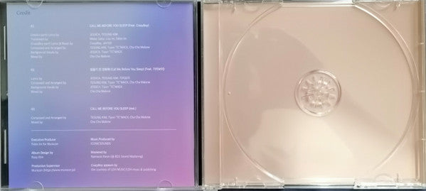 제시카 : Call Me Before You Sleep (CD, Maxi)