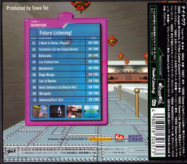 Towa Tei : Future Listening! (CD, Album, Dig)