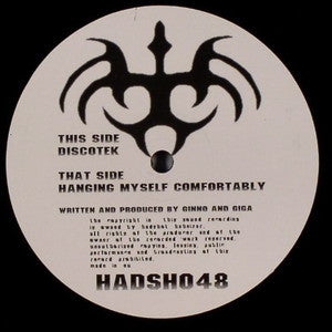 Analog Pussy : Hanging Myself Comfortably / Discotek (12")