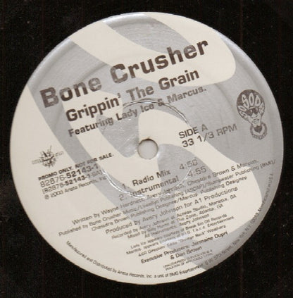 Bone Crusher (2) Featuring Lady Ice & Marcus* : Grippin' The Grain (12", Promo)