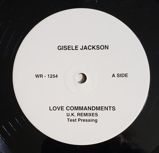 Gisele Jackson : Love Commandments (UK Remixes) (2x12", TP)