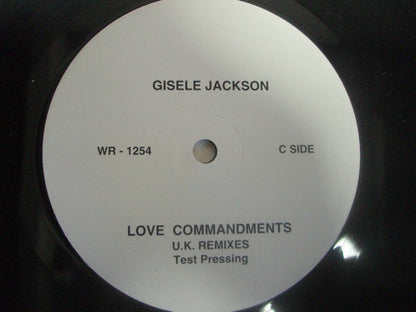 Gisele Jackson : Love Commandments (UK Remixes) (2x12", TP)