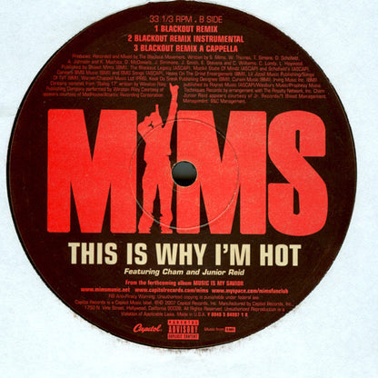 Mims : This Is Why I'm Hot (12", Single)