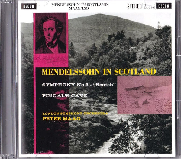 Mendelssohn*, London Symphony Orchestra, Peter Maag : Mendelssohn In Scotland - Symphony No. 3 'Scotch', Fingal's Cave (CD, Album, Ltd, RE + SACD, Album, Ltd, RE)