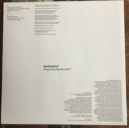 Spiritualized®* : Everything Was Beautiful™ (LP, Album, Dlx, Ltd, Pin)