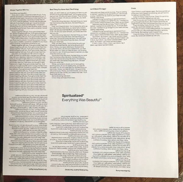 Spiritualized®* : Everything Was Beautiful™ (LP, Album, Dlx, Ltd, Pin)